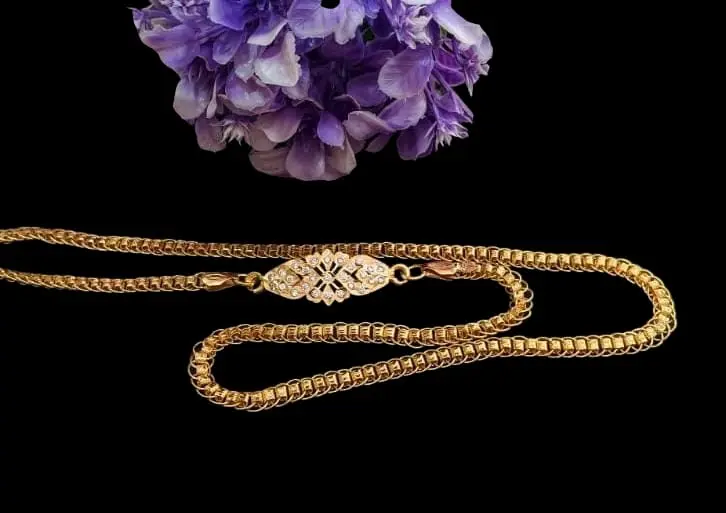 One Gram Gold Polish Impon Mope  Chain 