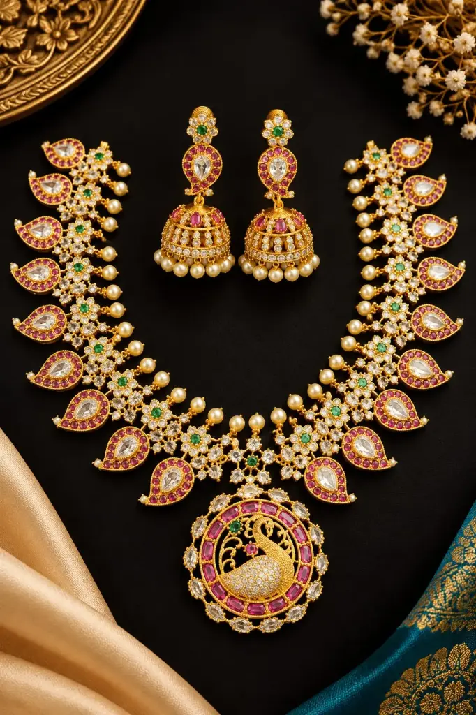 Premium Antique Finish Necklace Set