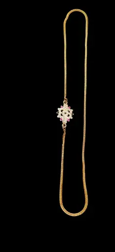 One Gram Gold Impon Stone Mope Chain 