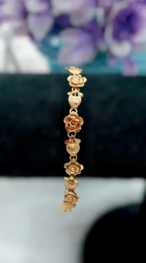 One Gram Gold Forming Finished Braceled 